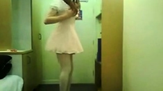 Sissy Twink Amateur Crossdresser Fun