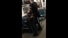 Asian Twink Get's Bj From Older Man In A Subway